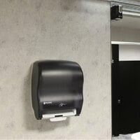 San Jamar T8300TBK Hybrid Classic Black Pearl Hands Free Paper Towel Dispenser