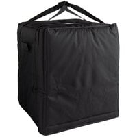 Cambro GBPP1018110 Customizable Insulated Black Premium Pizza Delivery GoBag™ - Holds up to (10) 18 inch Pizza Boxes