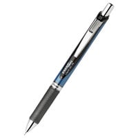 Pentel BLN75A EnerGel RTX Black Ink with Silver Barrel 0.5mm Retractable Liquid Gel Pen