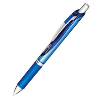Pentel BLN75C EnerGel RTX Blue Ink with Silver Barrel 0.5mm Retractable Liquid Gel Pen