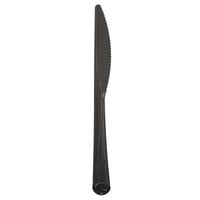 Eco-Products ESVKNBK500 Vine 7" Black Compostable Plastic Knife - 500/Case