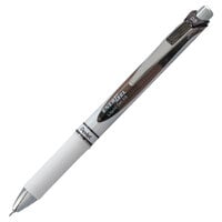 Pentel BLN75PWA EnerGel RTX Black Ink with White Barrel 0.5mm Retractable Liquid Gel Pen