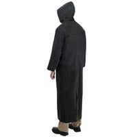 Black 2 Piece Rain Coat 60 inch - Large