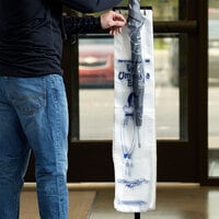 LK Packaging 7 inch x 35 inch Long Printed Wet Umbrella Bag - 1000/Case