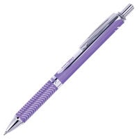 Pentel BL407VV EnerGel Alloy RT Violet Ink with Violet Barrel 0.7mm Retractable Liquid Gel Pen