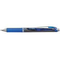 Pentel BL80C EnerGel RTX Blue Ink with Blue / Gray Barrel 1mm Retractable Liquid Gel Pen