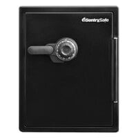 SentrySafe SFW205CWB Black 1 Hour Fire and Water Safe with Combination Lock - 2 Cu. Ft.