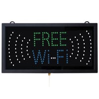 Aarco FRE11M Free WiFi LED Sign