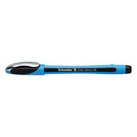 Stride 150201 Schneider Slider Memo XB Black Ink with Blue / Black Barrel 1.4mm Ballpoint Stick Pen - 10/Box