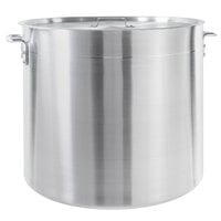 Choice 100 Qt. Standard Weight Aluminum Stock Pot with Cover
