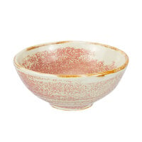 Bon Chef 2000002P Tavola Blush 32 oz. Porcelain Salad / Pasta Bowl - 12/Pack