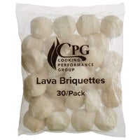 Cooking Performance Group 3511545048 Lava Briquette Kit for 15" Charbroilers