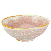 Bon Chef 2000000P Tavola Blush 10 oz. Porcelain Soup Bowl - 12/Pack