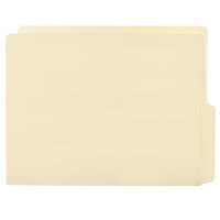 Smead 24128 Letter Size File Folder - Standard Height with 1/2 Cut Bottom Tab, Manila - 100/Box