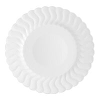 Fineline Flairware 206-WH 6" White Plastic Plate - 180/Case