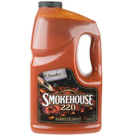 Smokehouse 220 1 Gallon Select Hickory Smoked BBQ Sauce - 4/Case