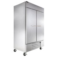 Beverage-Air HBR49HC-1 Horizon Series 52" Bottom Mounted Solid Door Reach-In Refrigerator with LED Lighting