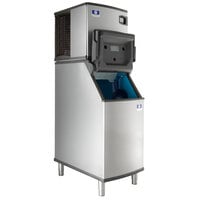 Manitowoc IYT0420A Indigo NXT 22 inch Air Cooled Half Dice Ice Machine with D420 Ice Bin - 115V, 460 lb.