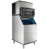 Manitowoc IDT0500A Indigo NXT 30" Air Cooled Dice Ice Machine with Bin - 115V, 520 lb.