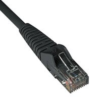 Tripp Lite N201001BK 1' Black Snagless Molded Cat6 Ethernet Cable