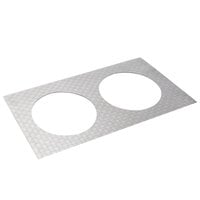 Bon Chef 52109262302 EZ Fit Circles Stainless Steel Full-Size Tile for 62302NC