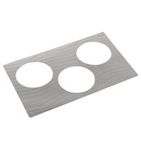 Bon Chef 52105362299 EZ Fit Swirl Stainless Steel Full-Size Tile for 62299NC