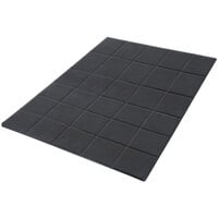 Bon Chef 52003BLK EZ Fit Black Sandstone 1 1/2-Size Tile