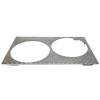 Bon Chef 52109262303 EZ Fit Circles Stainless Steel Full-Size Tile for 62303