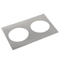 Bon Chef 52105262303 EZ Fit Swirl Stainless Steel Full-Size Tile for 62303NC