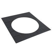 Bon Chef 52043BLK EZ Fit Black Sandstone 1 1/2-Size Tile for 2107