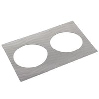 Bon Chef 52105262301 EZ Fit Swirl Stainless Steel Full-Size Tile for 62301NC
