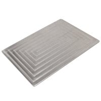 Bon Chef 52101 EZ Fit Rectangle Stainless Steel Full-Size Tile