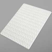 Bon Chef 52151PWHT EZ Fit Loop White Sandstone Full-Size Tile