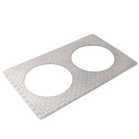 Bon Chef 52109262301 EZ Fit Circles Stainless Steel Full-Size Tile for 62301NC