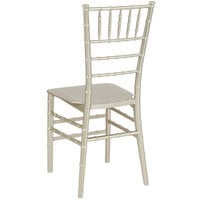 Flash Furniture LE-CHAMP-M-GG Hercules Series Champagne Resin Chiavari Outdoor / Indoor Stackable Chair