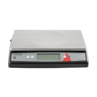 Taylor TE33OS 33 lb. Digital Portion Control Scale with an Oversized Platform