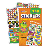 Trend 5011 Assorted Praise and Reward Stickers - 738/Pack