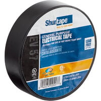 Shurtape 3/4 inch x 66' General Purpose Black Electrical Tape