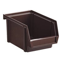 Vollrath 4804-01 Traex® Brown Self-Serve Condiment Bin - 8" x 5"