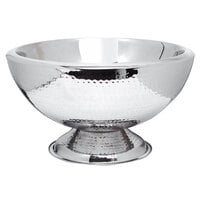 Eastern Tabletop 7043H 12 qt. Stainless Steel Hammered Finish Double Wall Insulated Punch Bowl