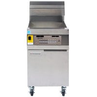 Frymaster LHD165 100 lb. Decathlon Natural Gas Floor Fryer with Thermatron Technology - 105,000 BTU