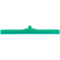 Carlisle 4156809 Sparta Spectrum 24 inch Green Double Foam Floor Squeegee with Plastic Frame