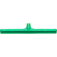 Carlisle 3656709 Sparta Spectrum 20 inch Green Single Blade Rubber Squeegee with Plastic Frame