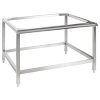 Vulcan STAND-ABC/SS Stainless Steel Open-Frame Equipment Stand with Adjustable Feet and Drip Tray for ABC Combi Oven