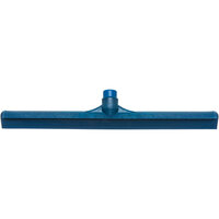 Carlisle 3656714 Sparta Spectrum 20 inch Blue Single Blade Rubber Squeegee with Plastic Frame