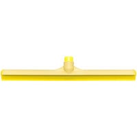 Carlisle 3656704 Sparta Spectrum 20" Yellow Single Blade Rubber Squeegee with Plastic Frame