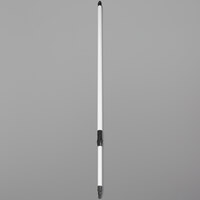 Carlisle 4102002 Sparta Spectrum 54 inch - 8' White Threaded Telescopic Fiberglass Broom / Squeegee Handle