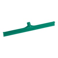 Carlisle 3656809 Sparta 24" Green Single Blade Rubber Squeegee with Plastic Frame