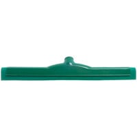Carlisle 4156709 Sparta Spectrum 18 inch Green Double Foam Floor Squeegee with Plastic Frame