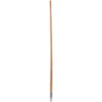 Carlisle 4526700 60 inch Metal Threaded Wooden Broom / Squeegee Handle